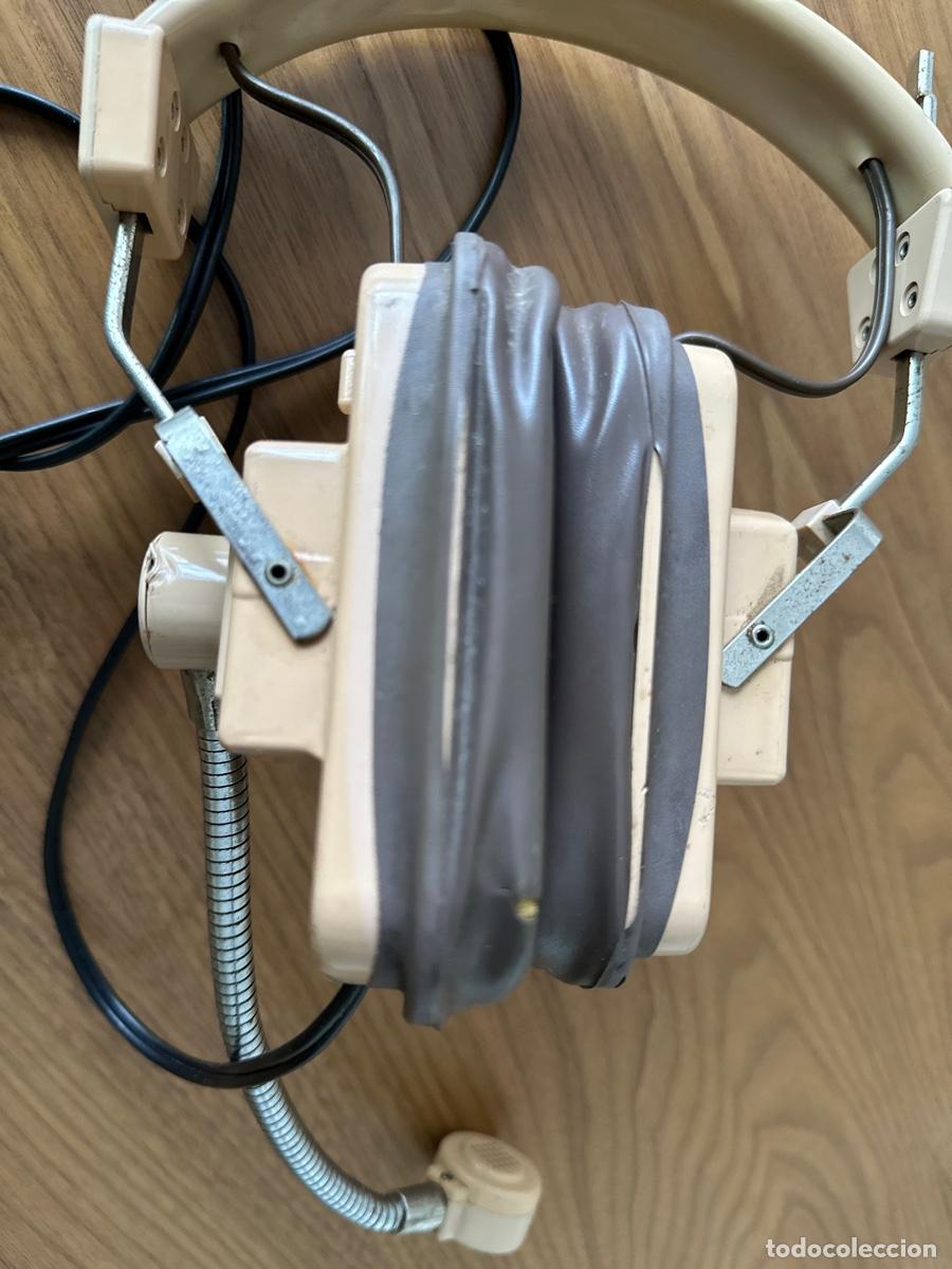 Coleccionismo: AURICULARES CON MICROFONO DE AVIACION, VINTAGE. - Foto 7