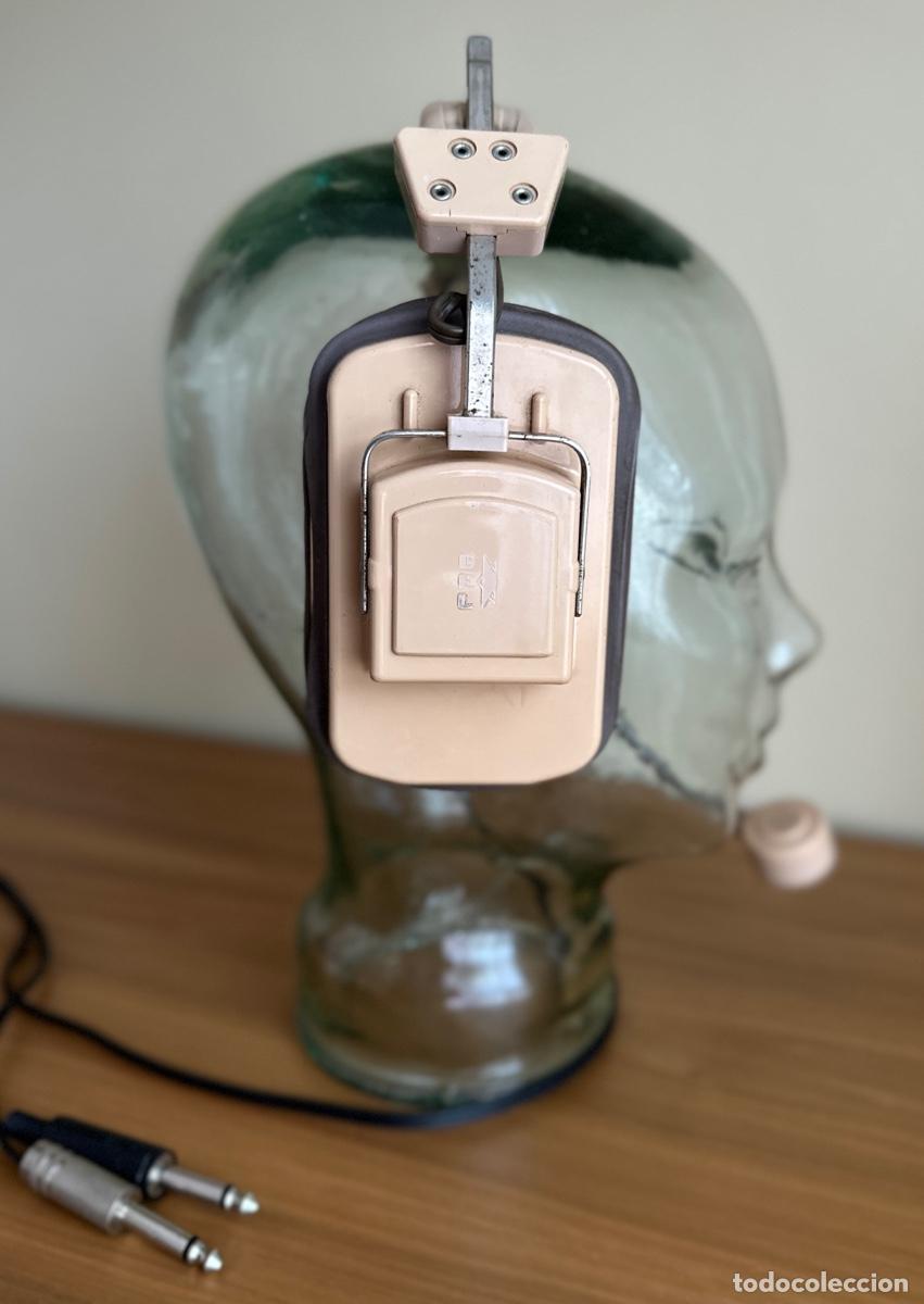 Coleccionismo: AURICULARES CON MICROFONO DE AVIACION, VINTAGE. - Foto 8