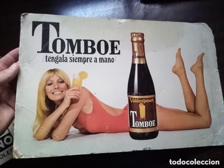 Coleccionismo: cartel tomboe carton duro