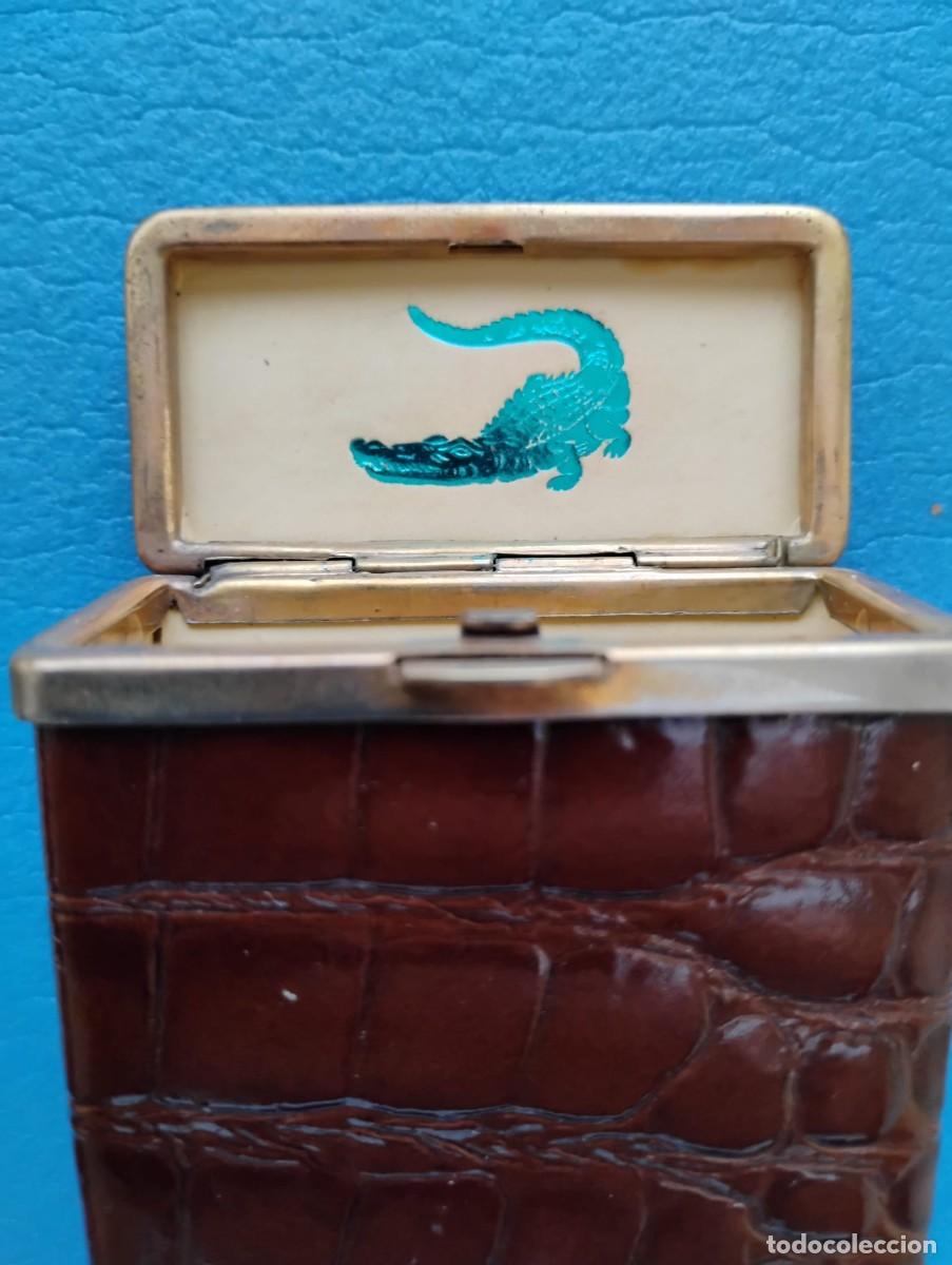 Coleccionismo: PITILLERA LOGO LACOSTE?? - USADA - Foto 3
