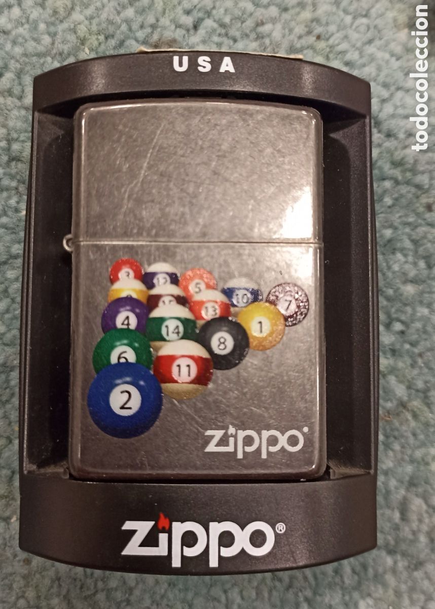 Coleccionismo: ZIPPO bolas de billar - Foto 1