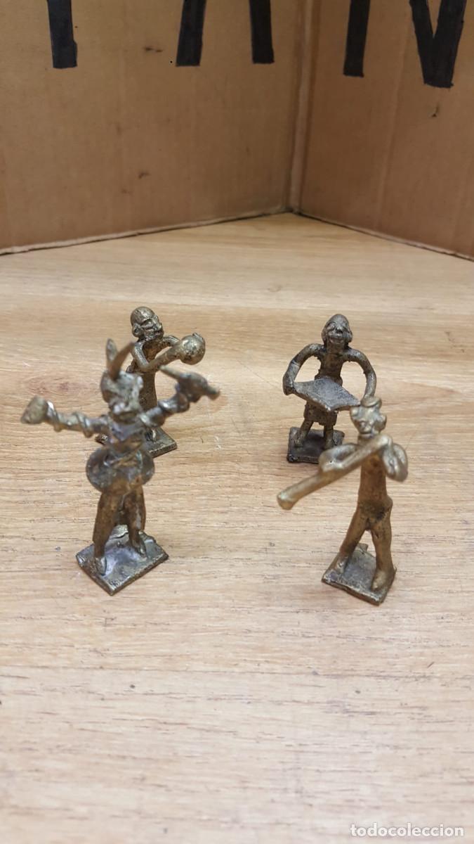 Coleccionismo: LOTE DE 4 ESTATUILLAS DE BRONCE - Foto 1