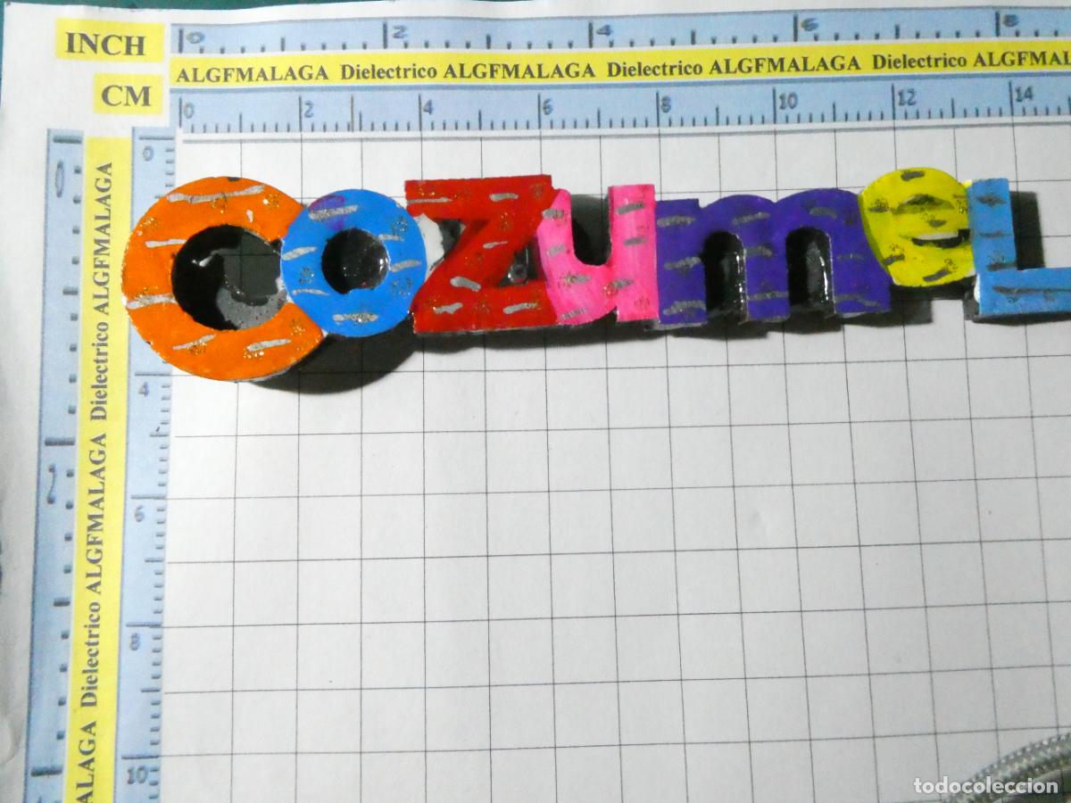 Coleccionismo: IM&Aacute;N DE NEVERA. SOUVENIR RECUERDO TURISMO. COZUMEL, M&Eacute;XICO