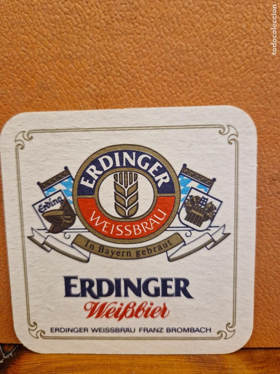 Collezionismo: POSAVASO ERDINGER WEIBBIER...
