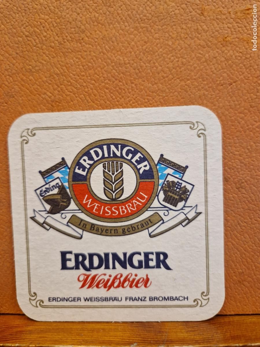 Collezionismo: POSAVASO ERDINGER WEIBBIER...
