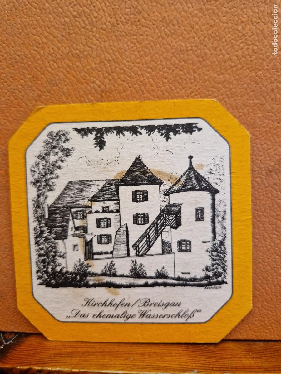 Collezionismo: POSAVASO CERVEZA GANTER