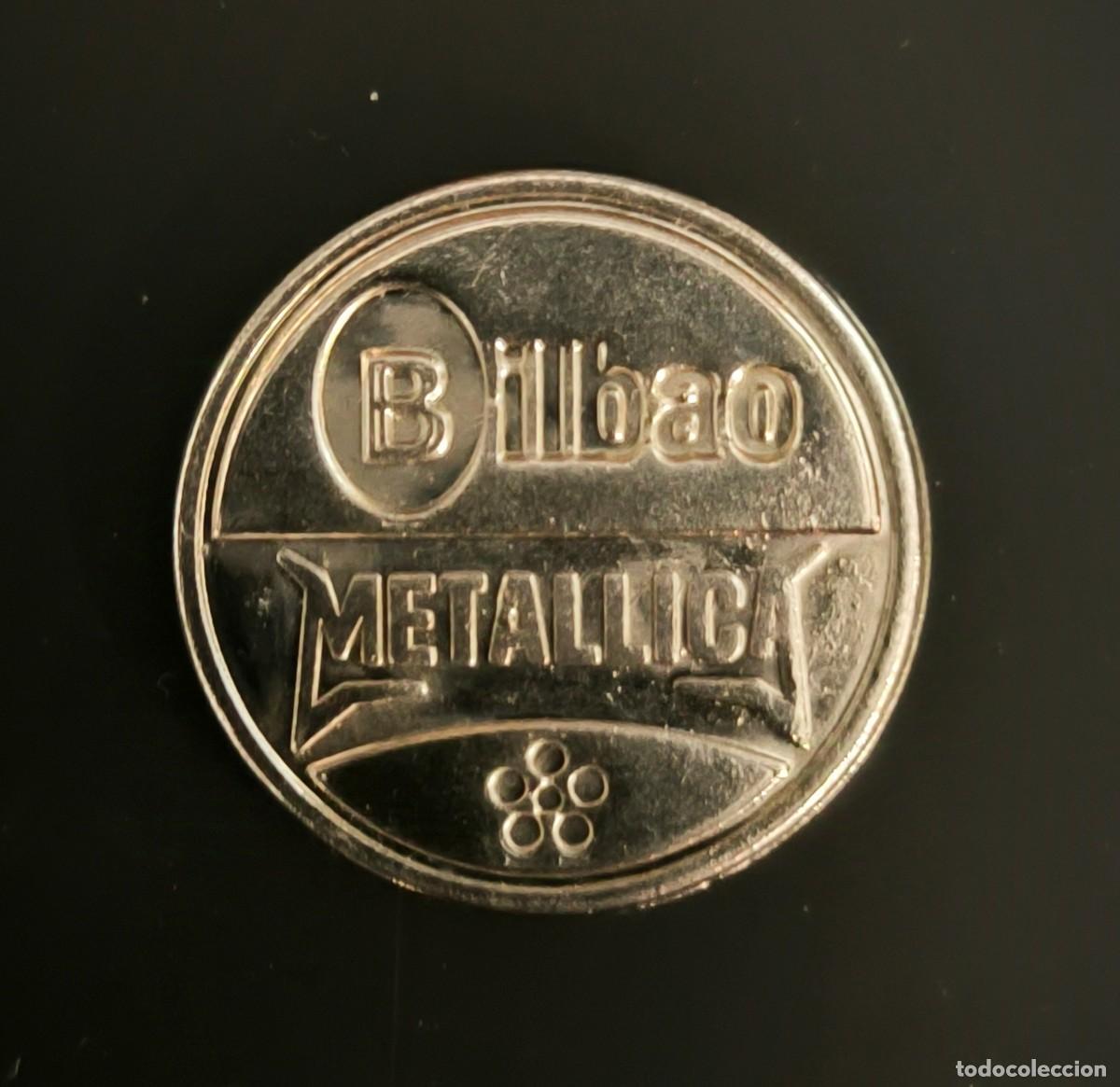 Coleccionismo: Moneda BBK LIVE METALLICA - Foto 1