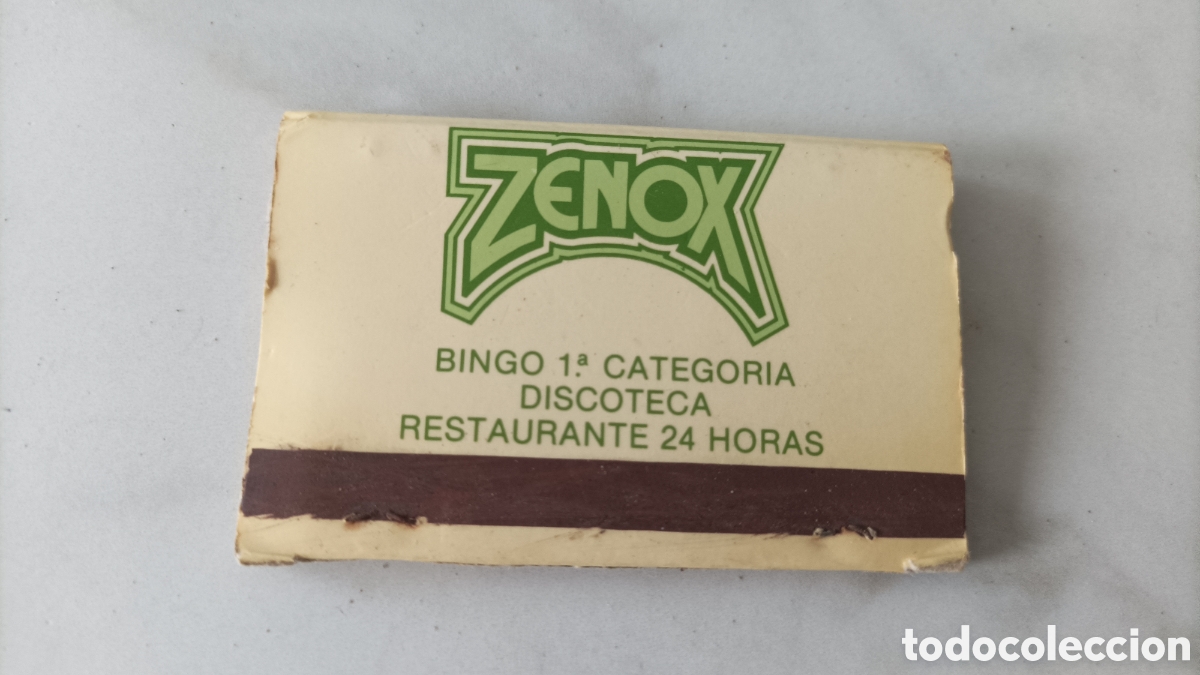 Cerillas zenox. Bingo