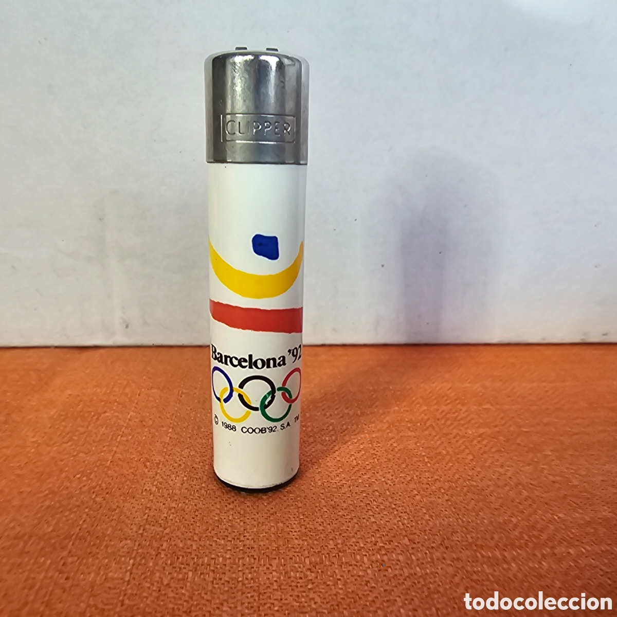 Coleccionismo: Mechero CLIPPER BARCELONA 92 - Foto 1