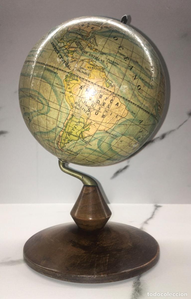 Coleccionismo: Bola/Globo Terraqueo Antiguo - Foto 1