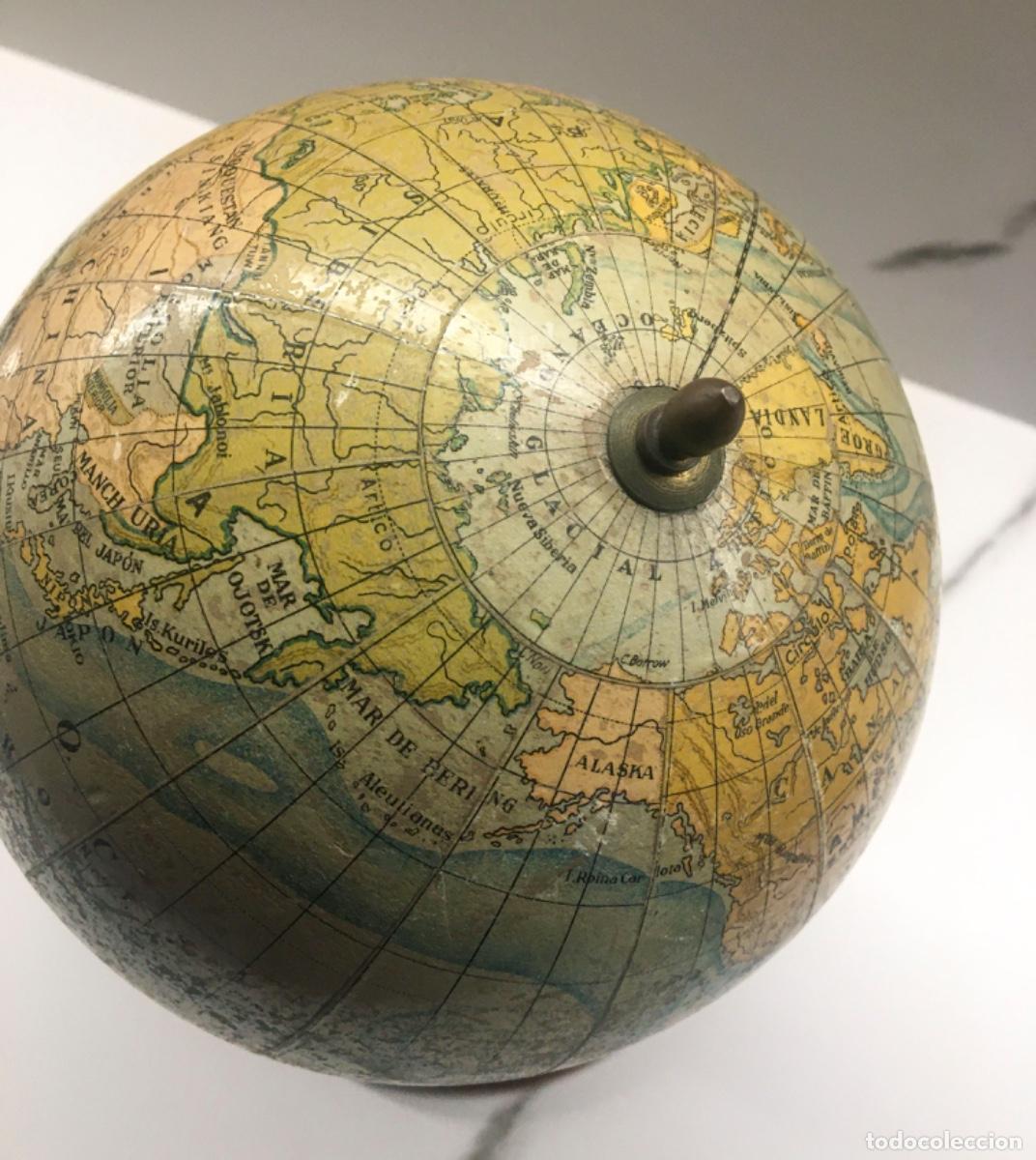 Coleccionismo: Bola/Globo Terraqueo Antiguo - Foto 4