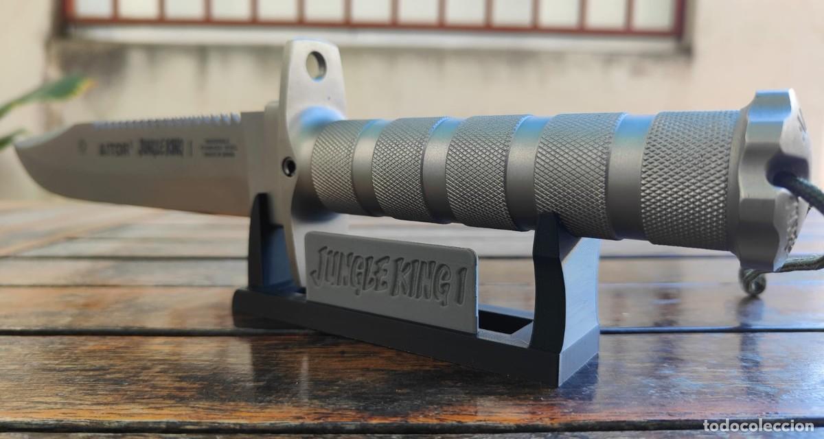Coleccionismo: EXPOSITOR CUCHILLO AITOR JUNGLE KING I. - Foto 1