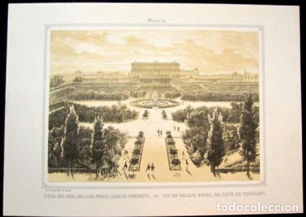 Collectionnisme: Andreas Pic de Leopold: Vista del Real Palacio por el Lado de Poniente (Palacio Real de Madrid)