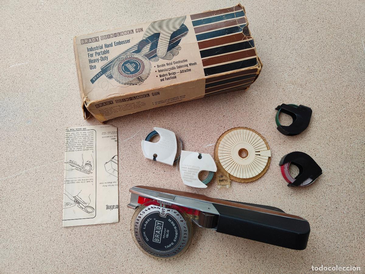 Coleccionismo: Dymo Brady antiguo vintage