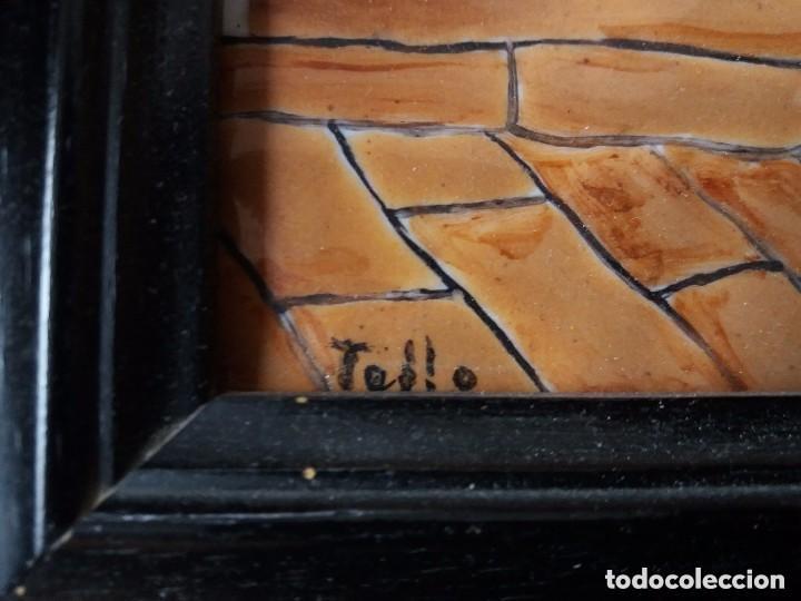 Coleccionismo: cuadro ceramica firmada - Foto 2