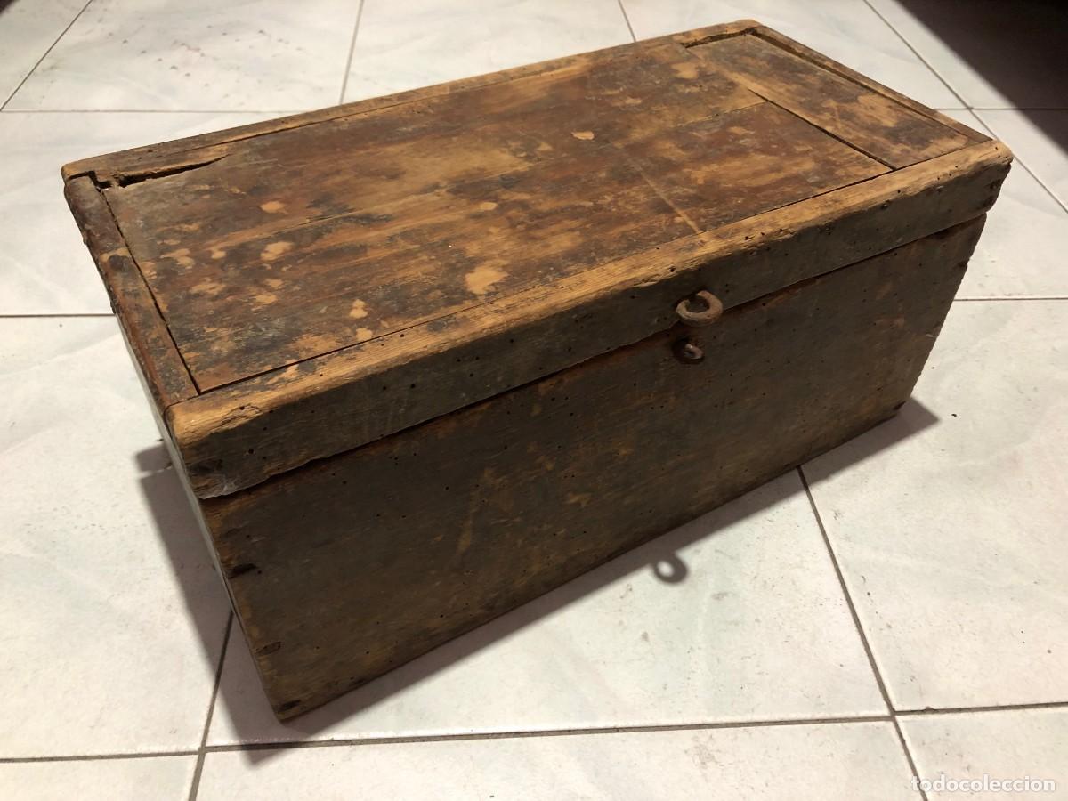 Coleccionismo: Caja de postas de caza a&ntilde;os 40. - Foto 2