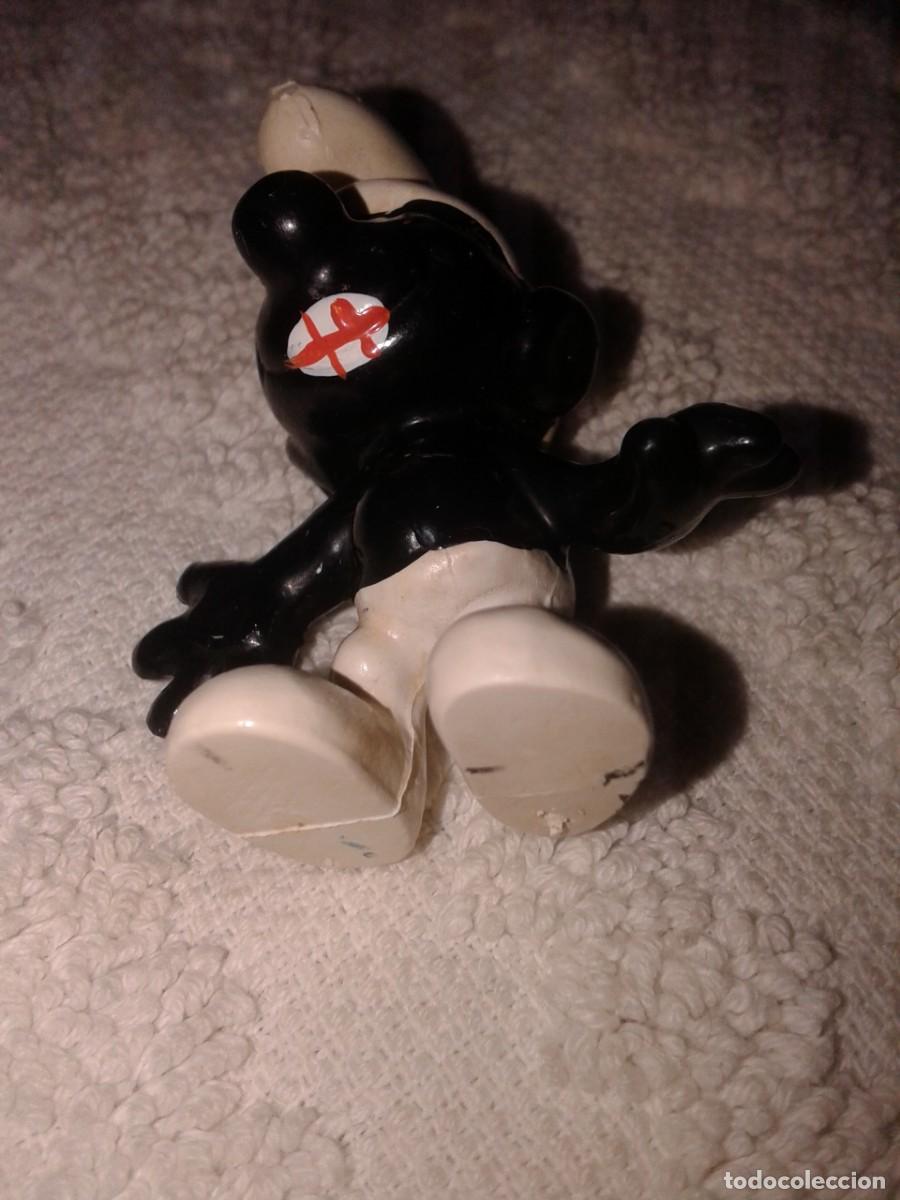 Coleccionismo: PITUFO NEGRO, VINTAGE, M - Foto 3