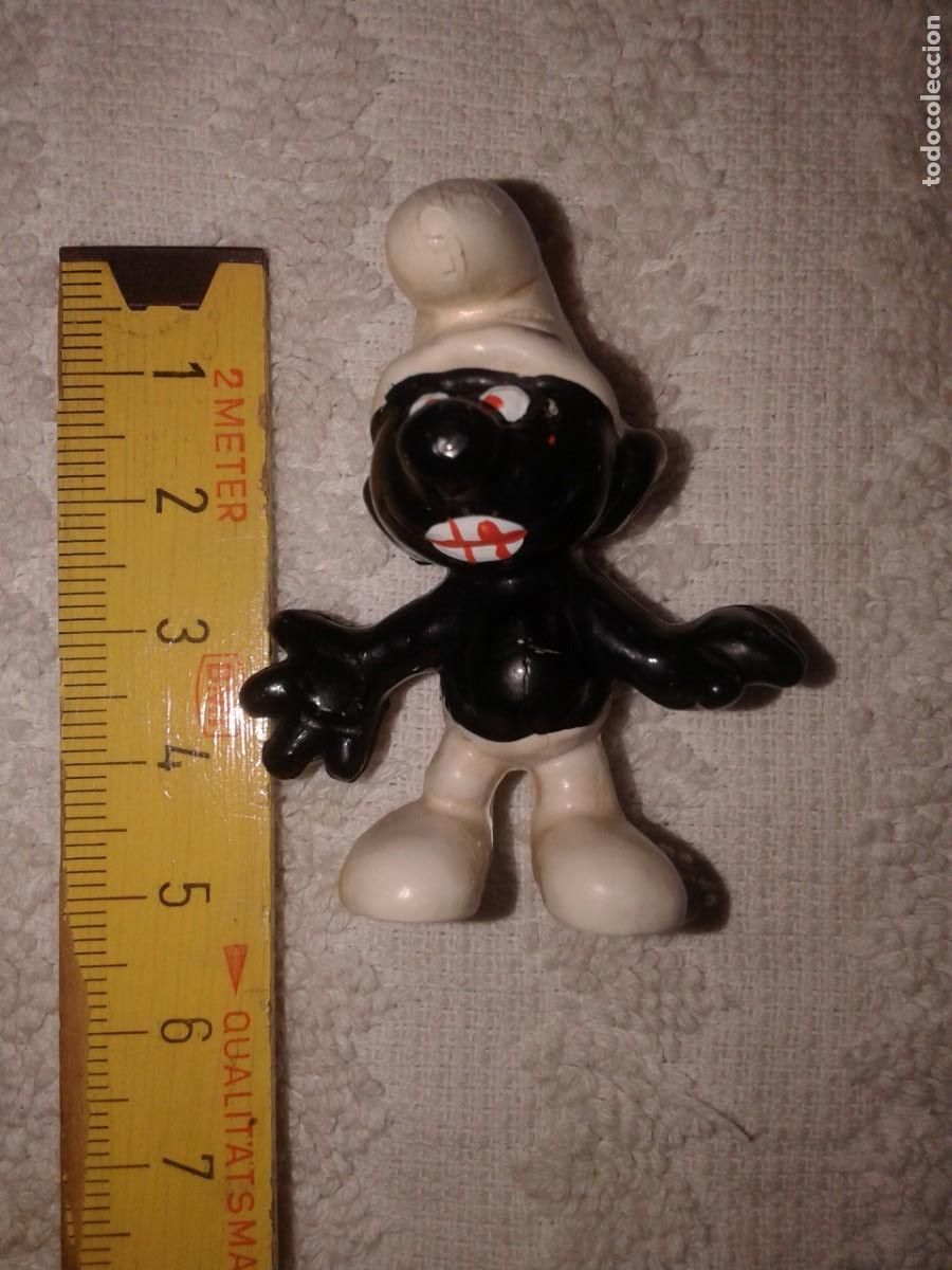 Coleccionismo: PITUFO NEGRO, VINTAGE, M - Foto 1