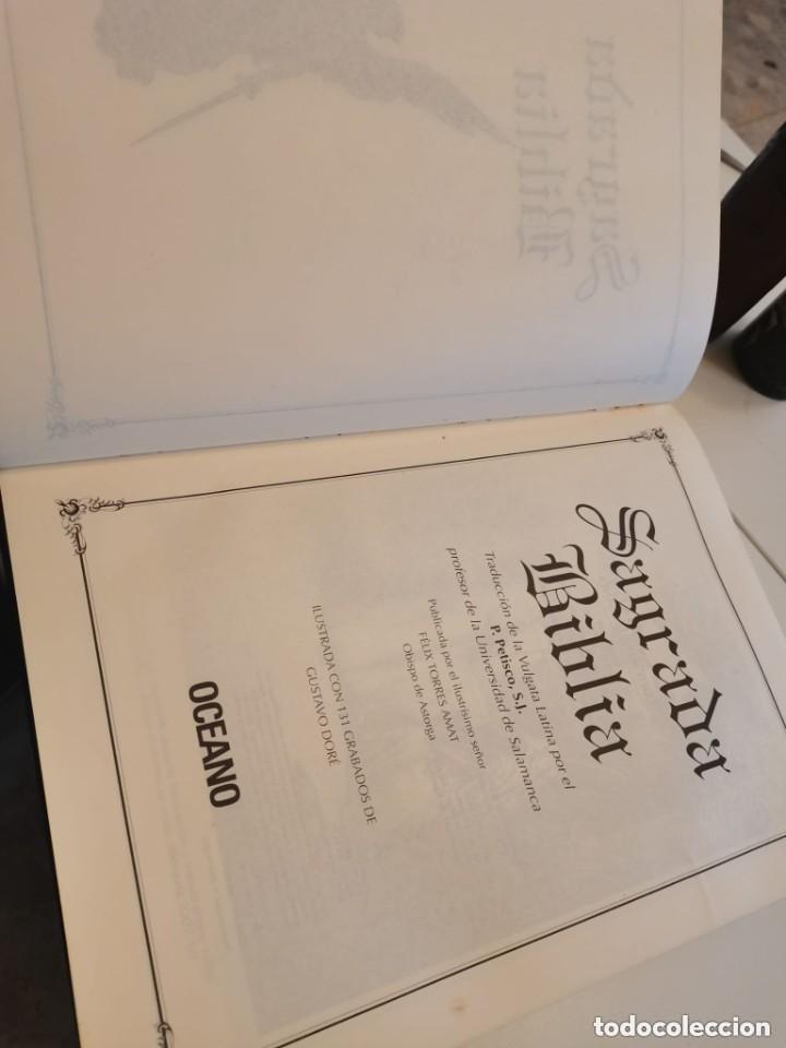 Coleccionismo: sagrada biblia oceano - Foto 8