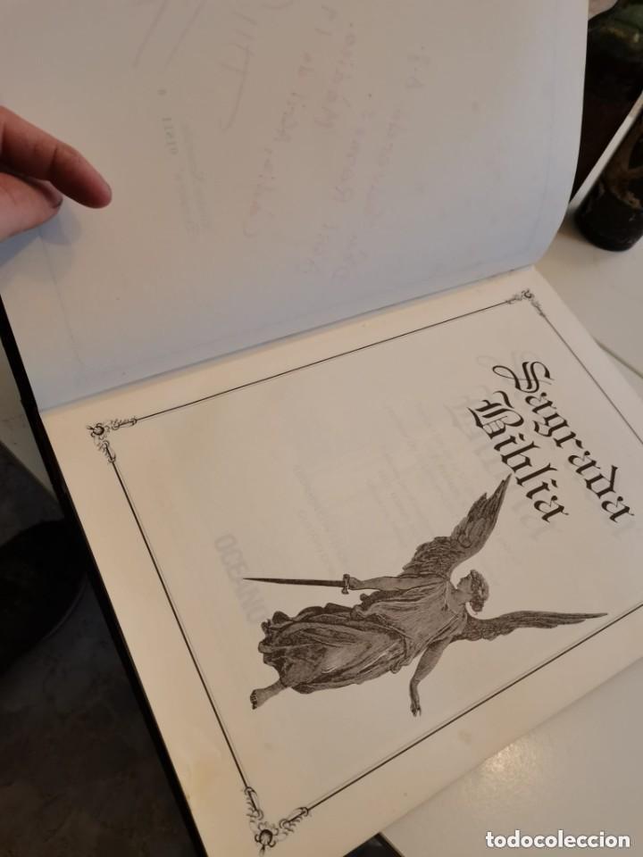 Coleccionismo: sagrada biblia oceano - Foto 9