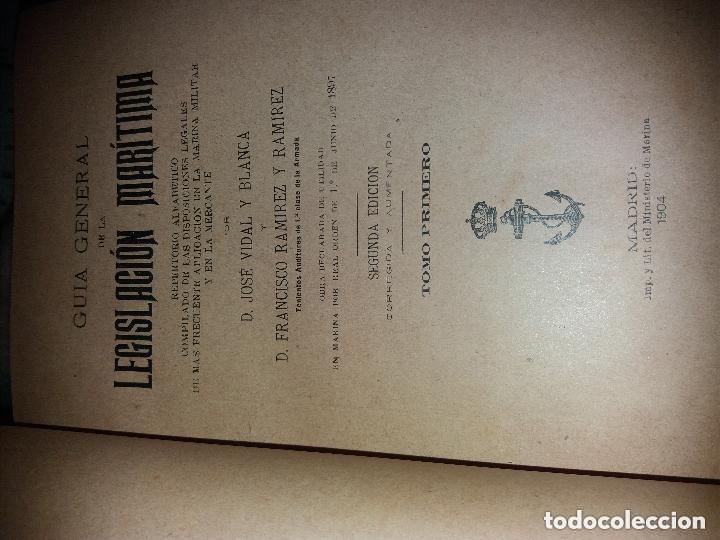 Coleccionismo: legislacion maritima - Foto 2