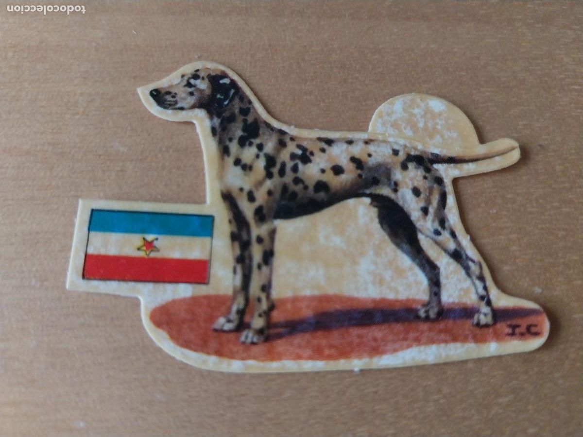 Coleccionismo: PANRICO DALMATA * N&ordm; 15 CROMO SIN PEGAR NUNCA TROQUELADO PERROS A&Ntilde;OS 70 PASTELITOS PROMO