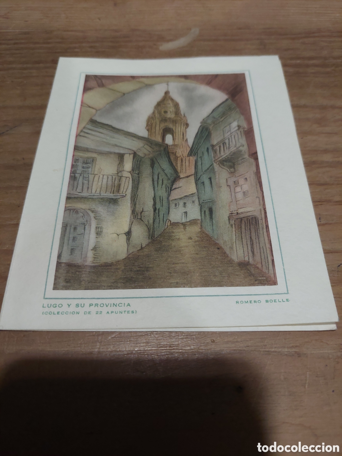 Collezionismo: LUGO Y SU PROVINCIA COLECCION DE 22 APUNTES ROMERO BOELLE