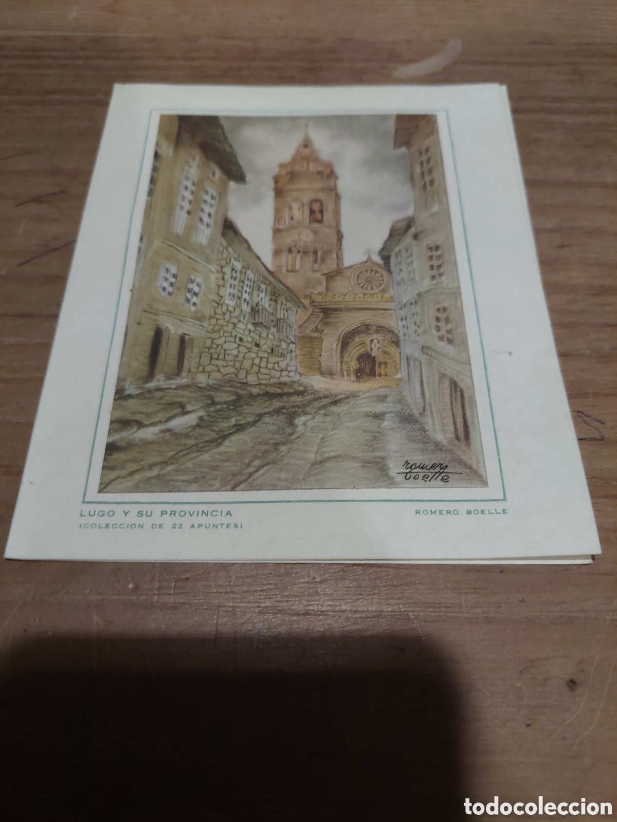 Sammelleidenschaft Papier: LUGO Y SU PROVINCIA ROMERO BOELLE APUNTES