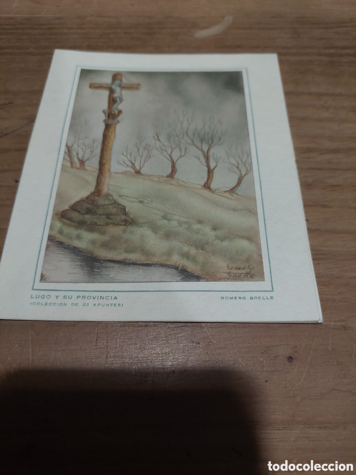 Sammelleidenschaft Papier: LUGO Y SU PROVINCIA APUNTES ARTE CRUCERO ROMERO BOELLE