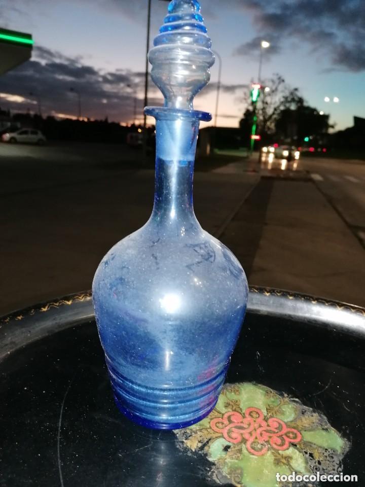 Coleccionismo: licorera azul licorera azul - Foto 1