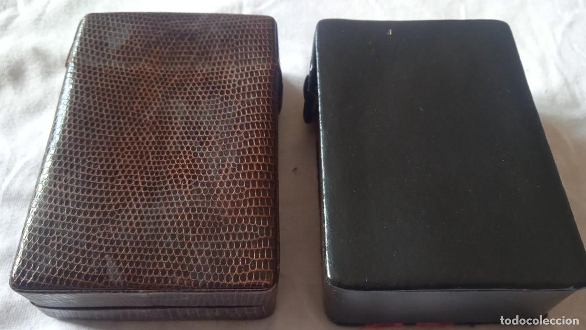 Coleccionismo: Antigua pareja pitilleras . - Foto 2