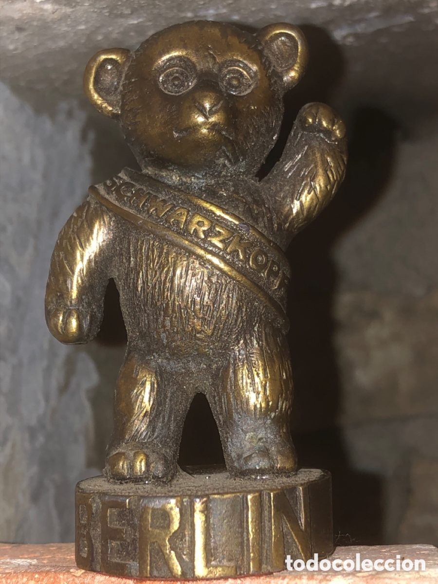 Coleccionismo: Oso plomo decoracion - Foto 2