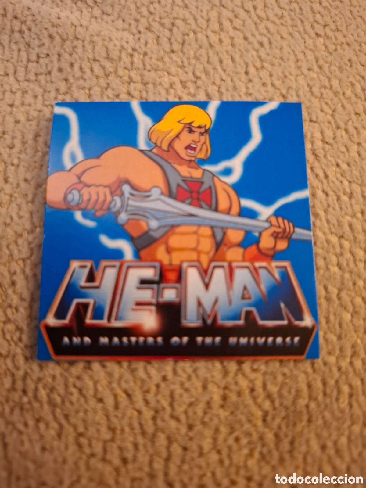 Coleccionismo: IMAN NEVERA MASTERS DEL UNIVERSO HE MAN - Foto 1