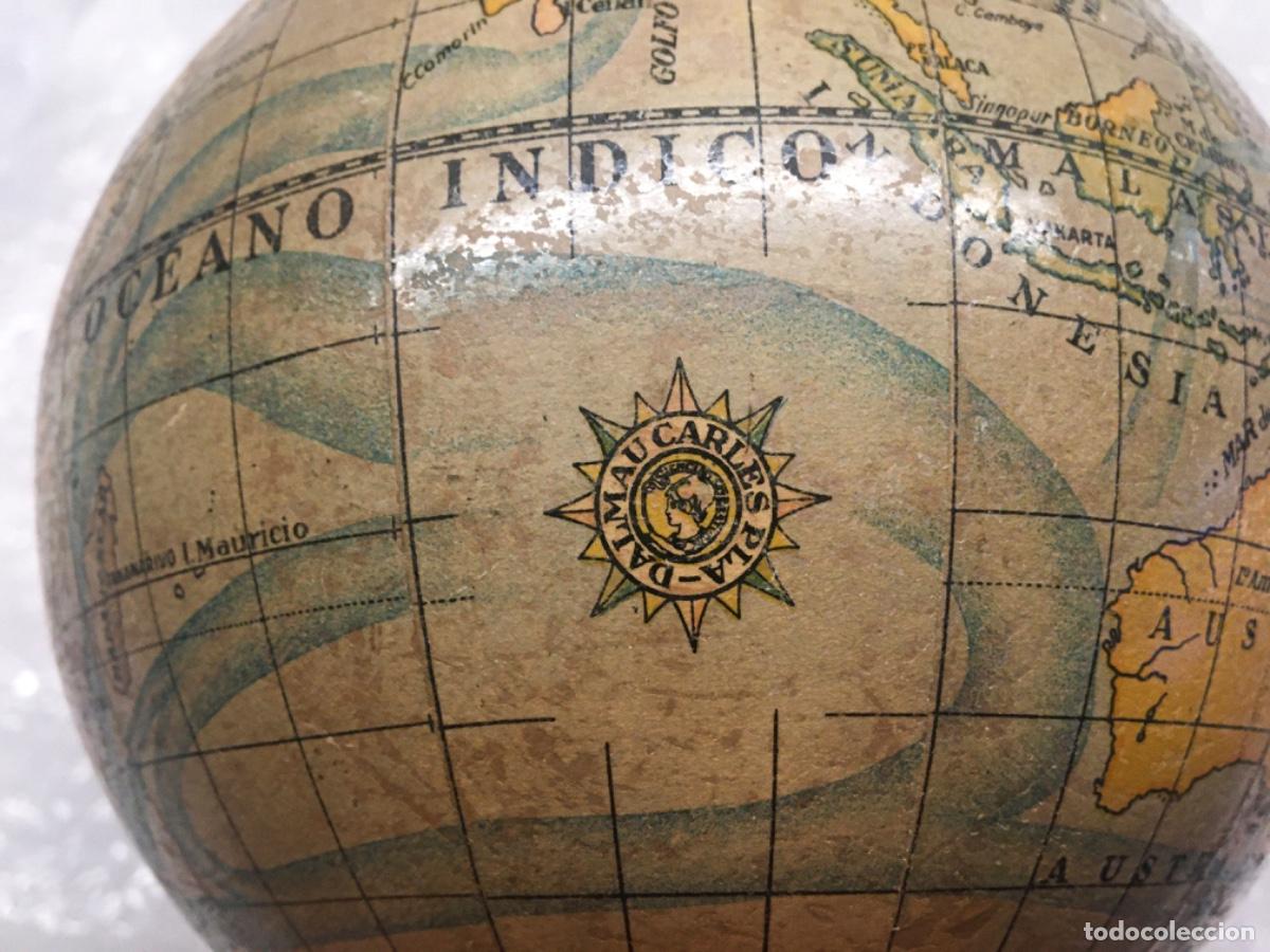Coleccionismo: Bola/Globo Terraqueo Antiguo - Foto 7