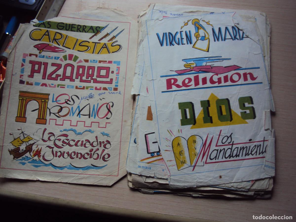 Coleccionismo: ROTULACION ESCOLAR ANTIGUO - Foto 2