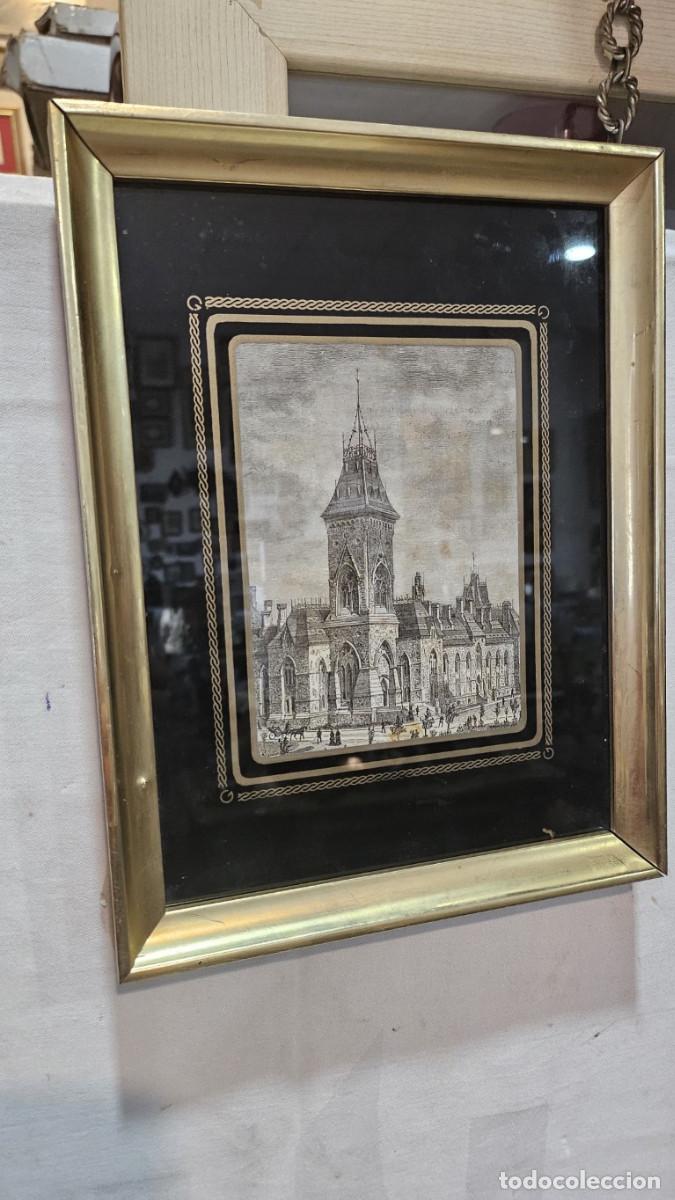 Coleccionismo: cuadro de lamina antigua - Foto 1