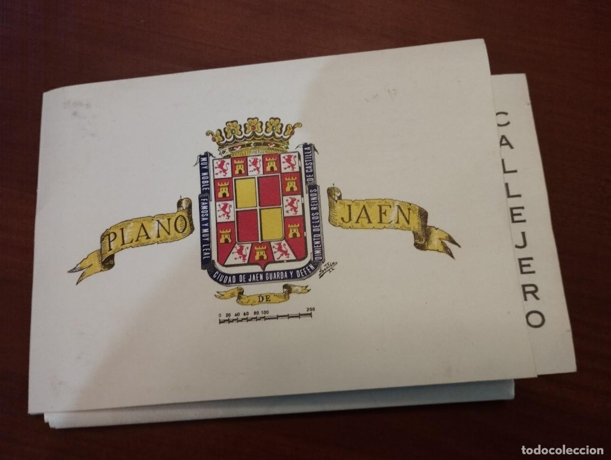 Coleccionismo: PLANO DE JAEN AUTORES HERMANOS SENISE COLMENERO 1976.