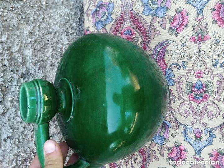 Coleccionismo: jarron verde antiguo - Foto 3