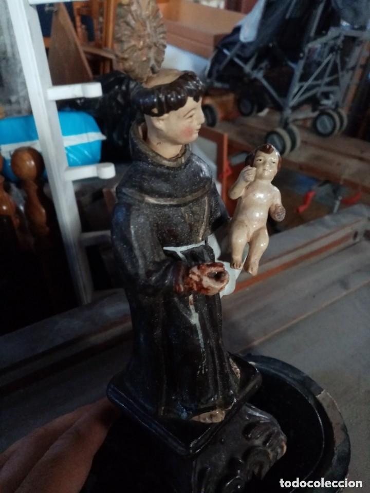 Coleccionismo: santo antiguo con urna ver leer - Foto 6