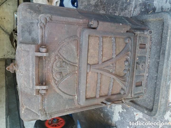 Coleccionismo: chimenea estufa antigua - Foto 2