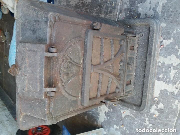 Coleccionismo: chimenea estufa antigua - Foto 3