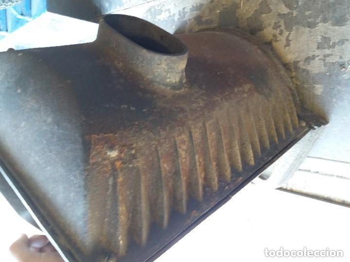 Coleccionismo: chimenea estufa antigua - Foto 5