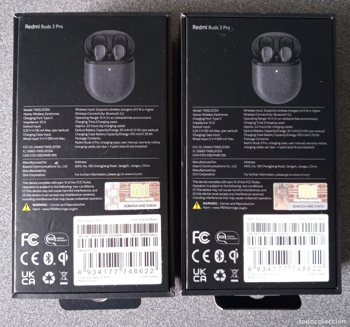 Coleccionismo: Cajas vac&iacute;as Buds 3Pro Redmi - Foto 5