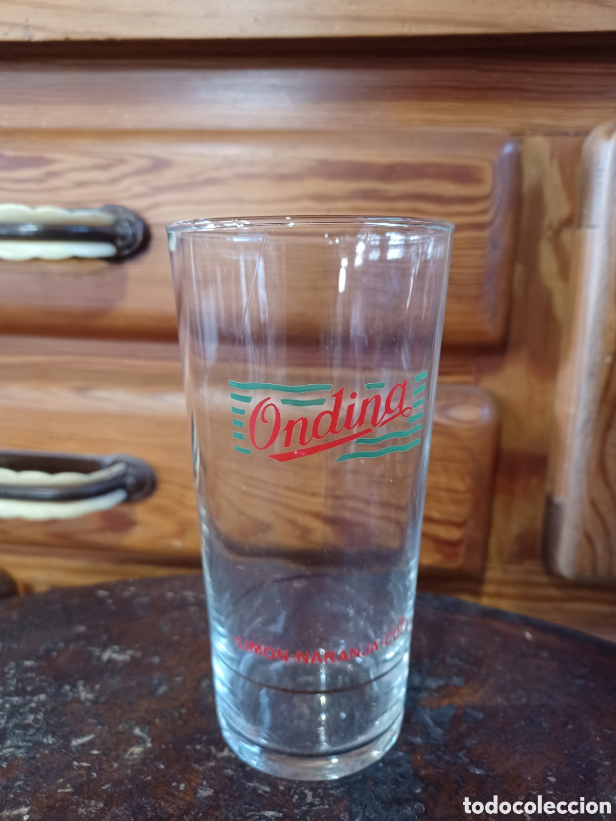 Coleccionismo: Vaso de refresco publicidad Ondina. - Foto 1