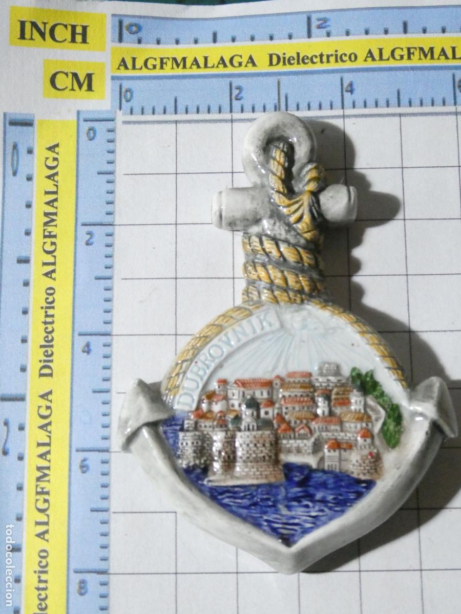 Collezionismo: IM&Aacute;N DE NEVERA. SOUVENIR RECUERDO TURISMO. DUBROVNIK CROACIA