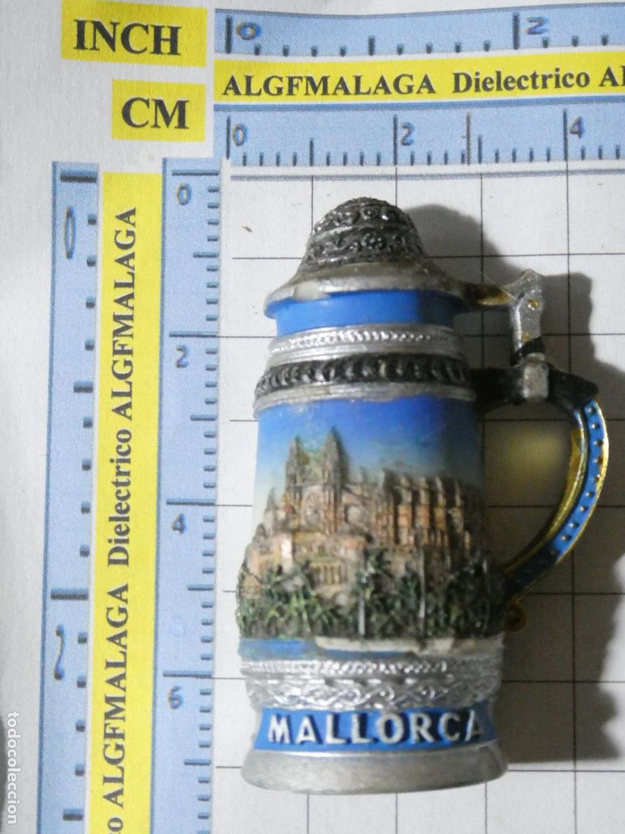 Colecionismo: IM&Aacute;N DE NEVERA. SOUVENIR RECUERDO TURISMO. MALLORCA JARRA TIPO ALEMANIA