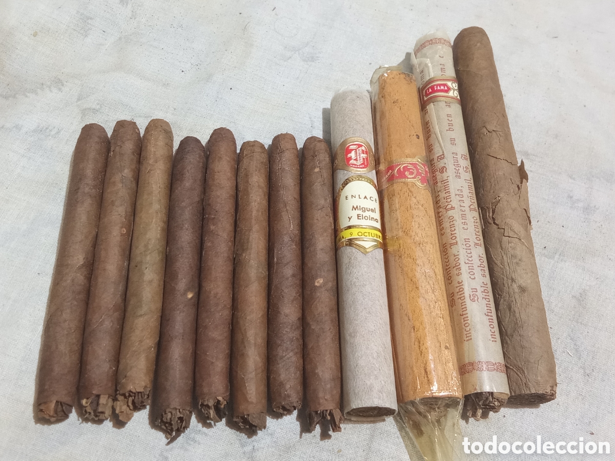 Coleccionismo: LOTE DE PUROS Y CALIQUE&Ntilde;OS SUELTOS - Foto 2