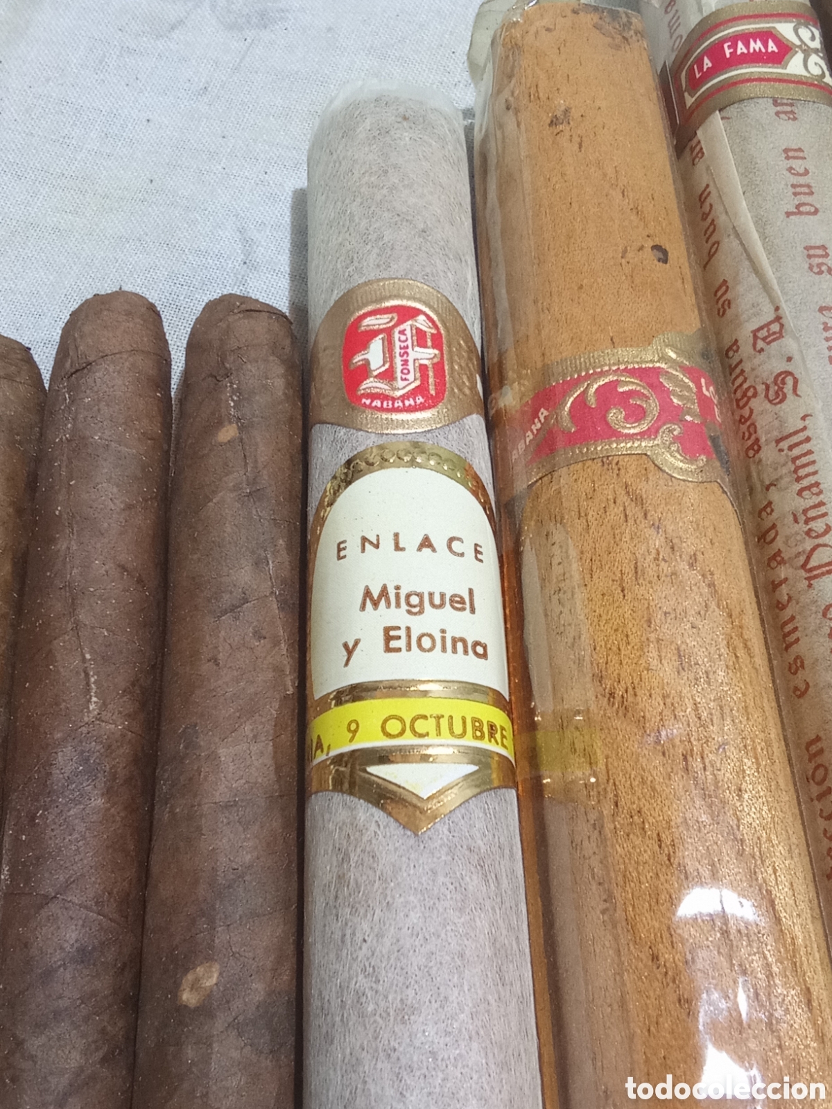 Coleccionismo: LOTE DE PUROS Y CALIQUE&Ntilde;OS SUELTOS - Foto 4
