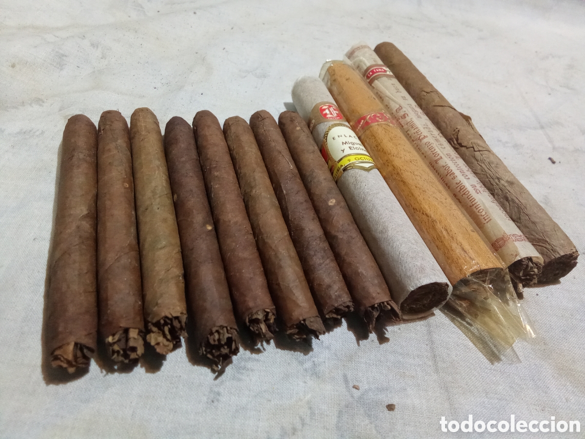 Coleccionismo: LOTE DE PUROS Y CALIQUE&Ntilde;OS SUELTOS - Foto 1