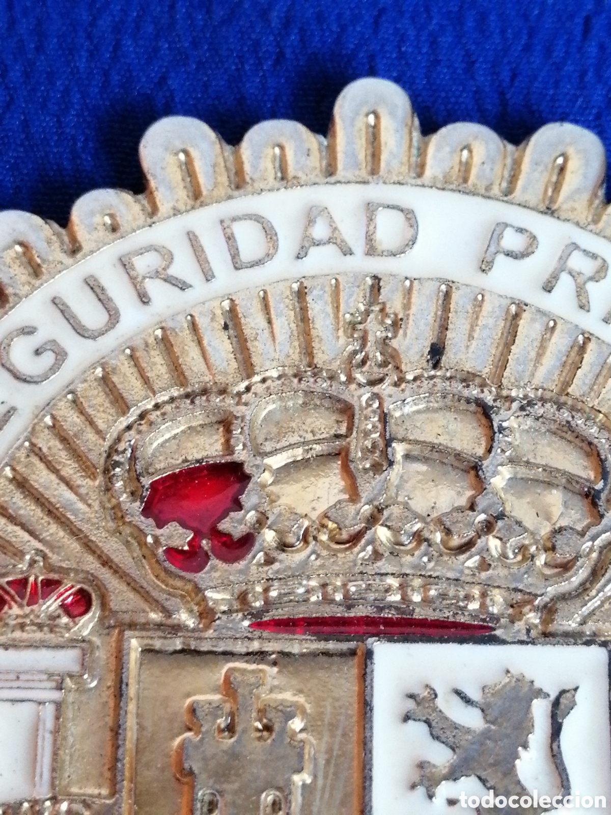 Coleccionismo: SEGURIDAD PRIVADA PLACA NUMERADA - Foto 3